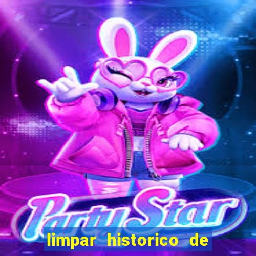 limpar historico de apostas bet365